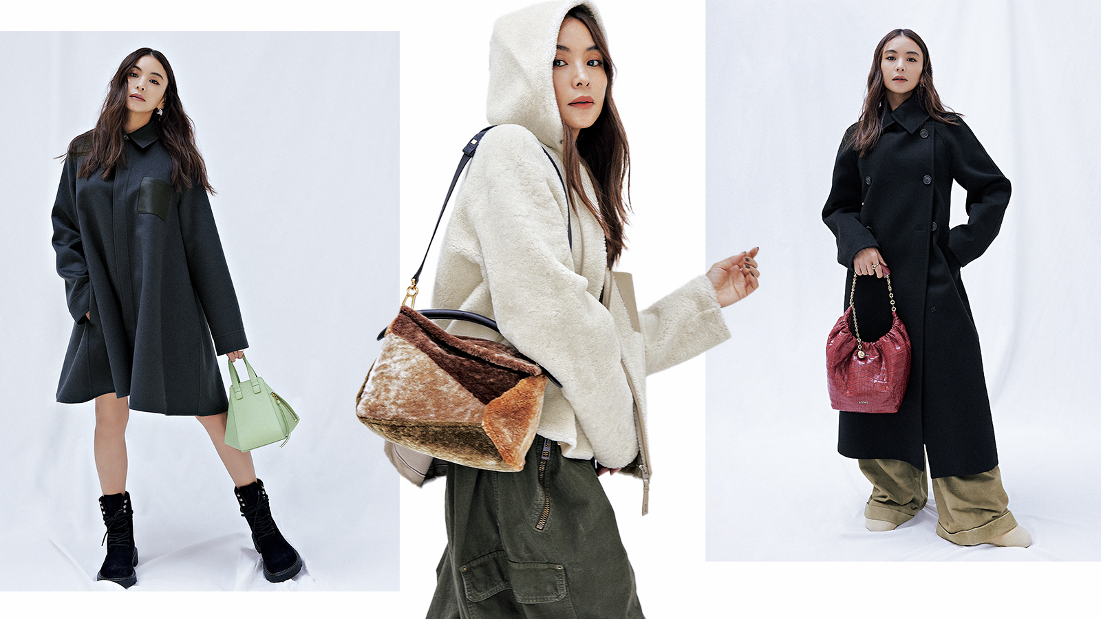 最新「コート×BAG」スタイル見本帖 in LOEWE | VERY NaVY