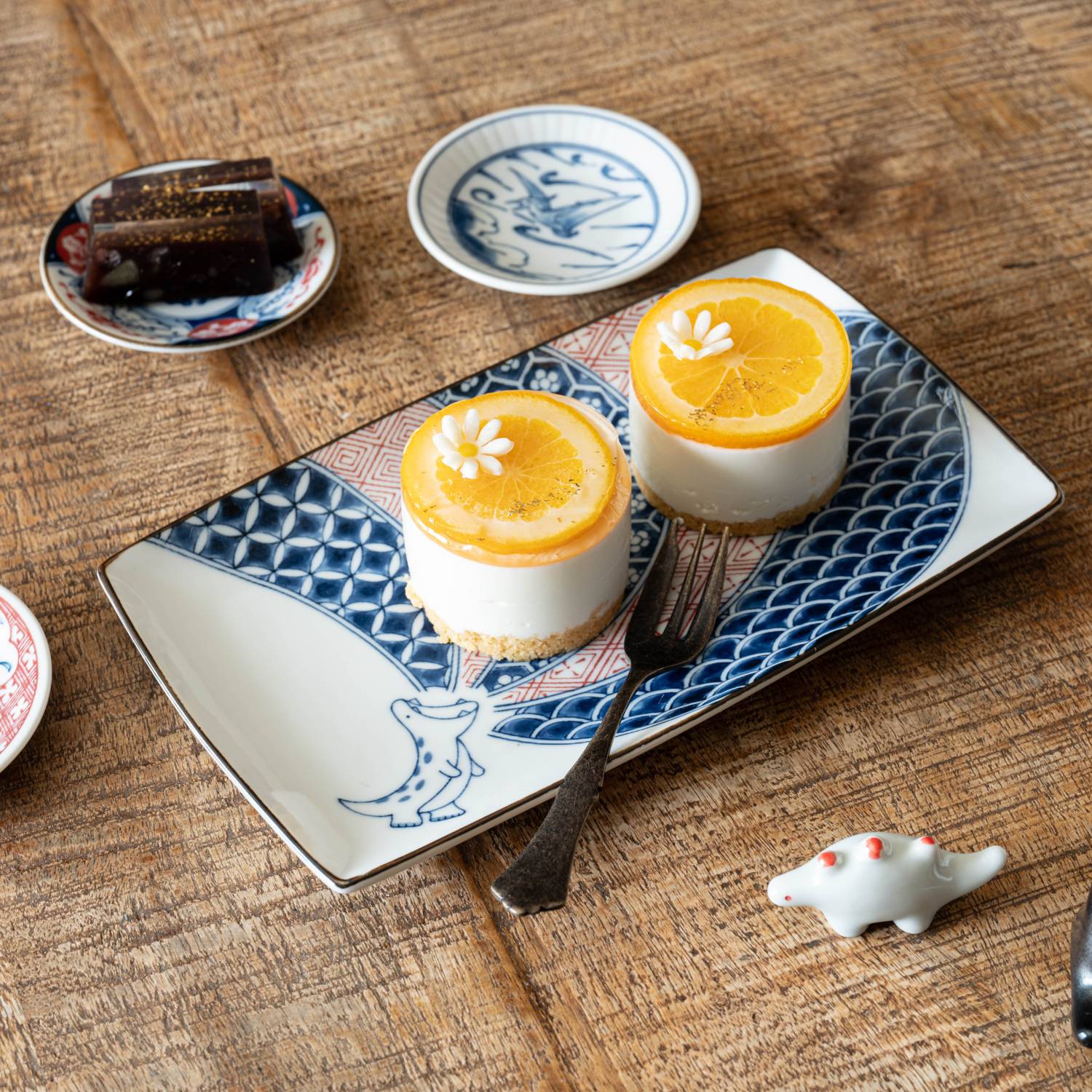 江戸っ子恐竜 祥瑞竜 長角皿[定番] - 業務用食器販売用食器 卸売のやまに