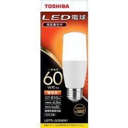 ヨドバシ.com - 東芝 TOSHIBA 一般電球形LED電球 60W形相当 配光角300