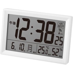 ヨドバシ.com - デジタル電波置掛兼用時計 ビュースクエア W-812 WH-Z