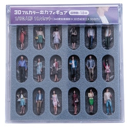 ヨドバシ.com - タケダモケイ 55-0070 ジオラマ人形 1/80 18A [鉄道