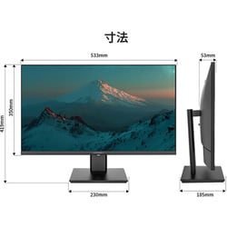ヨドバシ.com - JAPANNEXT ジャパンネクスト 液晶モニター/24型/WUXGA