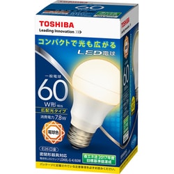 ヨドバシ.com - 東芝 TOSHIBA LED電球 E26口金 電球色 810lm E-CORE