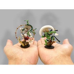 ヨドバシ.com - 海洋堂 KAIYODO miniQ ミニチュア キューブ 風神雷神