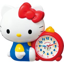 ヨドバシ.com - ハローキティ ハローキティおしゃべり目ざまし時計