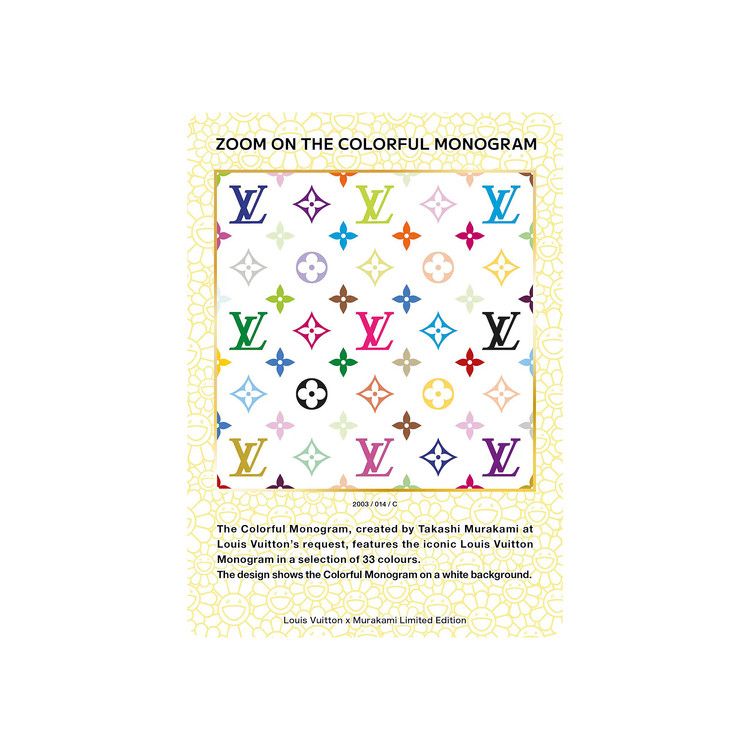 PSA10】ZOOM ON THE COLORFUL MONOGRAM 019 PSA 10 LOUIS VUITTON x
