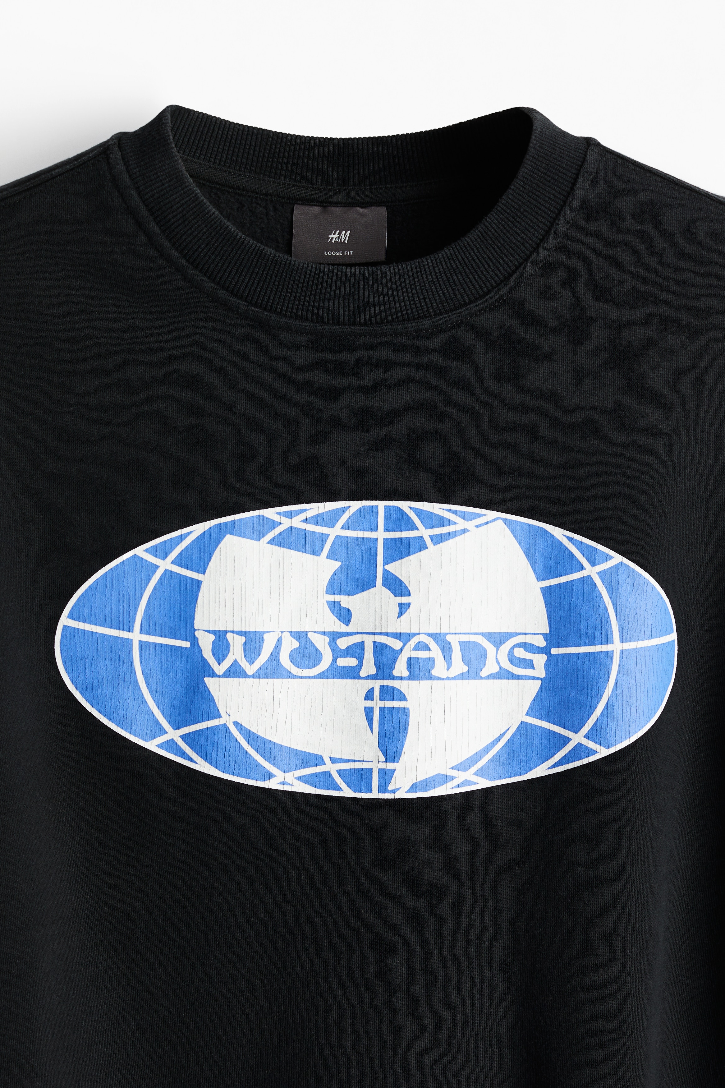 Men's Black/Wu-Tang Clan Loose Fit Sweatshirt | H&M CA