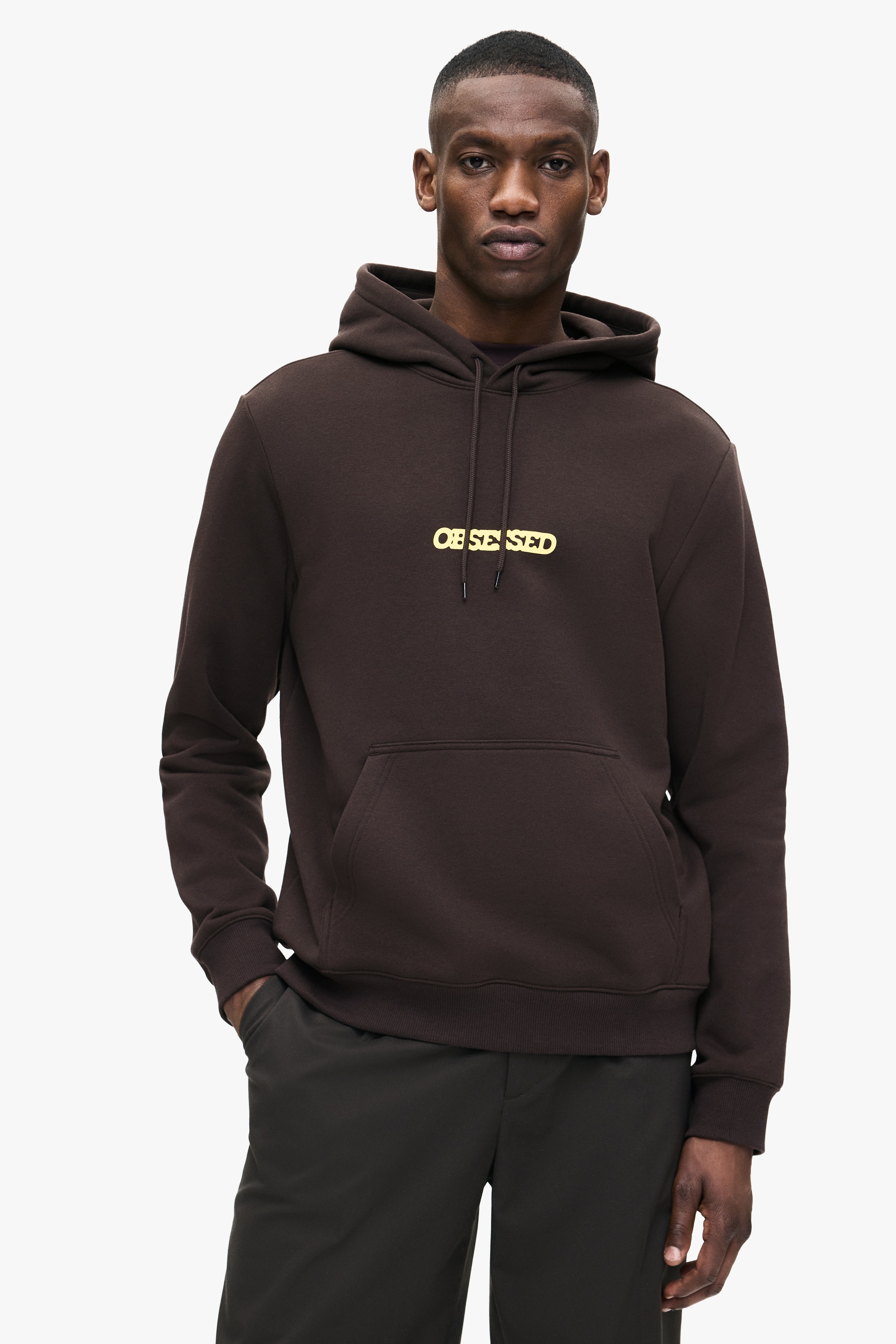 Regular Fit Hoodie - Brown/Snoopy - Men | H&M US