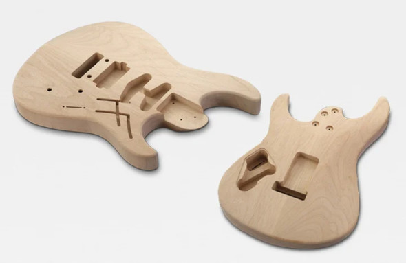 科学的設計プロセスによる新たなボディー構造を採用したエレキギター