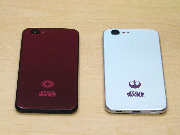 ソフトバンク、スター・ウォーズとコラボした「STAR WARS mobile」を12