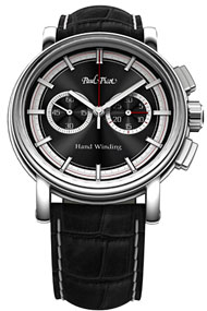 手巻きムーブメント「レマニア1872」を搭載したモダンデザイン腕時計