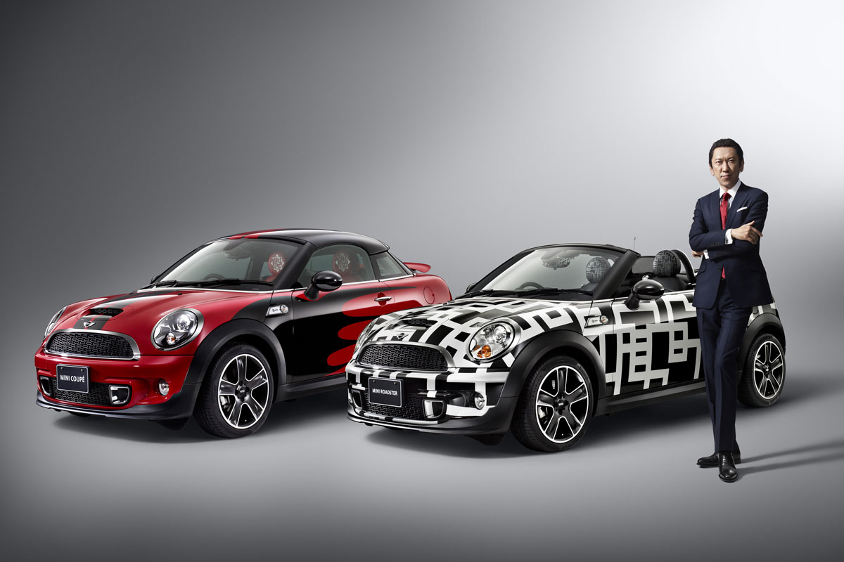 ホテイズム全開、布袋寅泰仕様のMINIクーペとMINIロードスター：週末