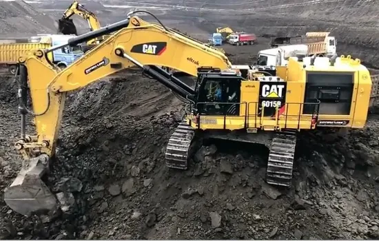 良い価格のオリジナルキャタピラー油圧ショベル Cat 374D の鉱業