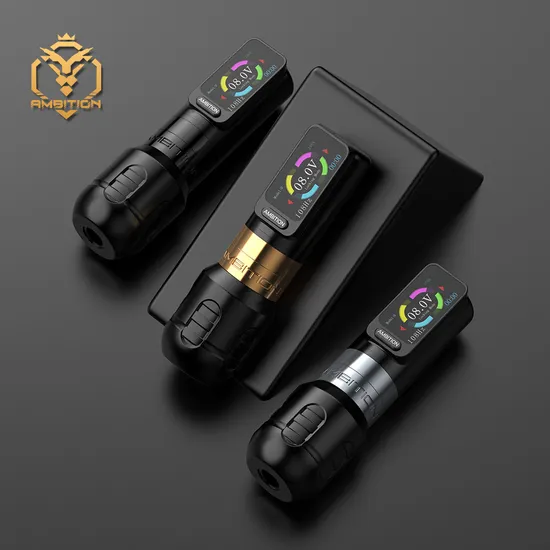 アンビションゼットン卸売プロフェッショナルワイヤレスタトゥーペン