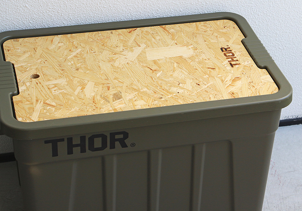 THOR LARGE TOTES WITH LID専用の天板 Top Board For Thor Large Totes