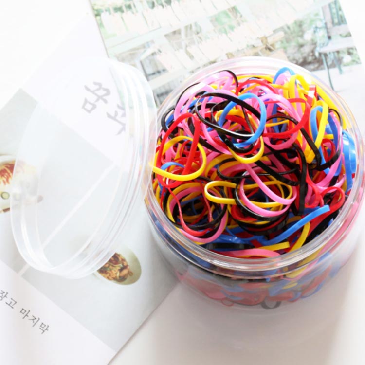 minana / 全3サイズ 大量 約1000本入り ヘアゴム リングゴム pu バンド