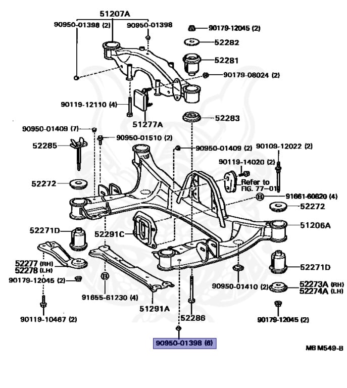 90950-01398 - Toyota - Cap - Nengun Performance