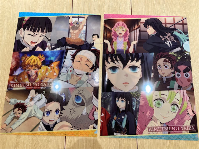 本日6／23より【鬼滅の刃×くら寿司】クリアファイルが貰える