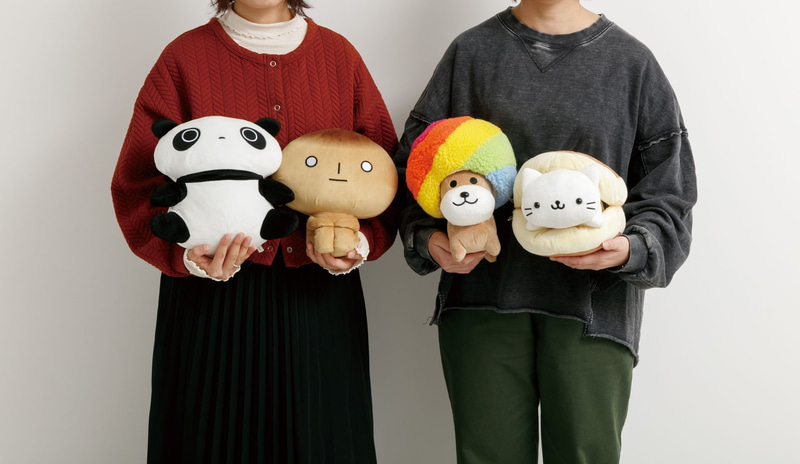 たれぱんだ、こげぱん、アフロ犬も！ 「サンエックスキャラクターズ