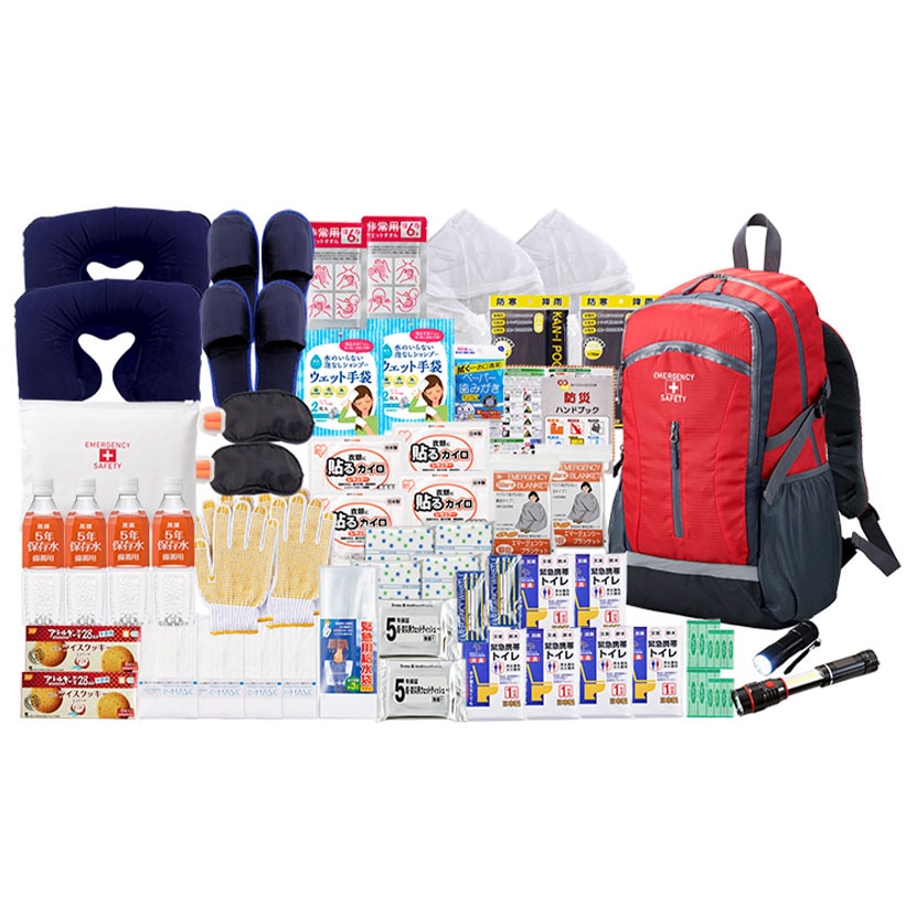 送料無料】 防災グッズ BCP対策 災害備蓄 被災 防災リュック避難セット