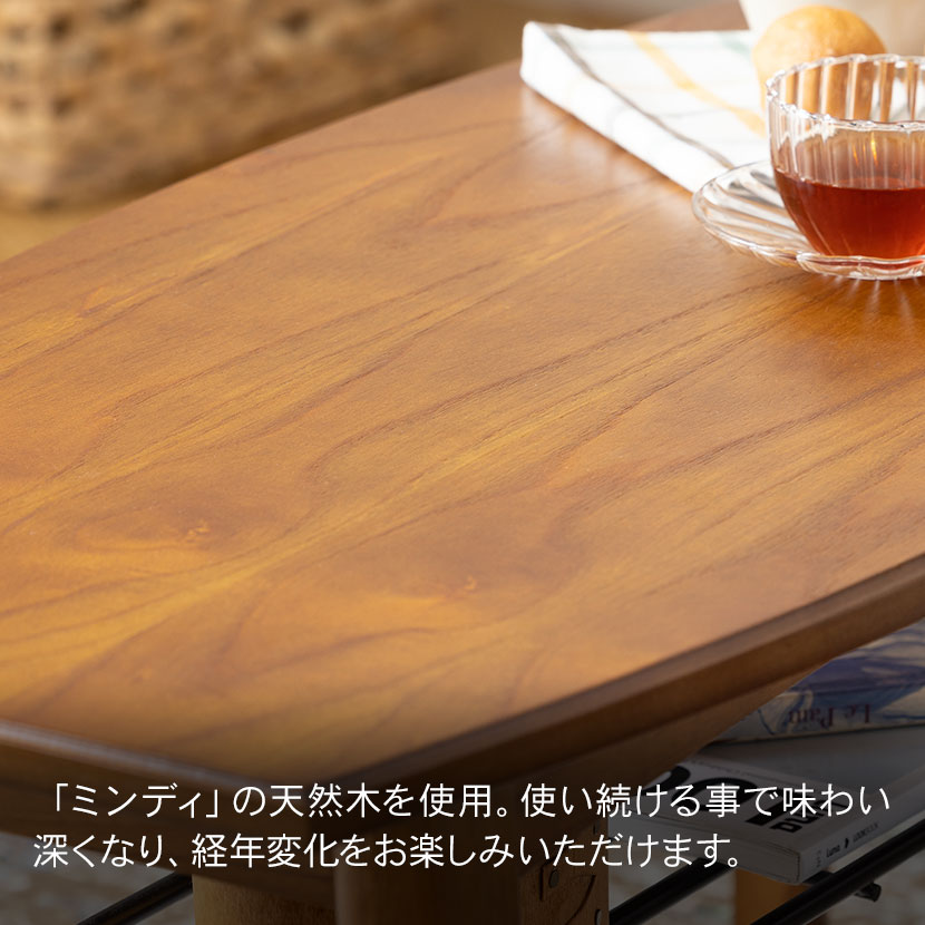 送料無料】 センターテーブル アンティーク風 ローテーブル リビング