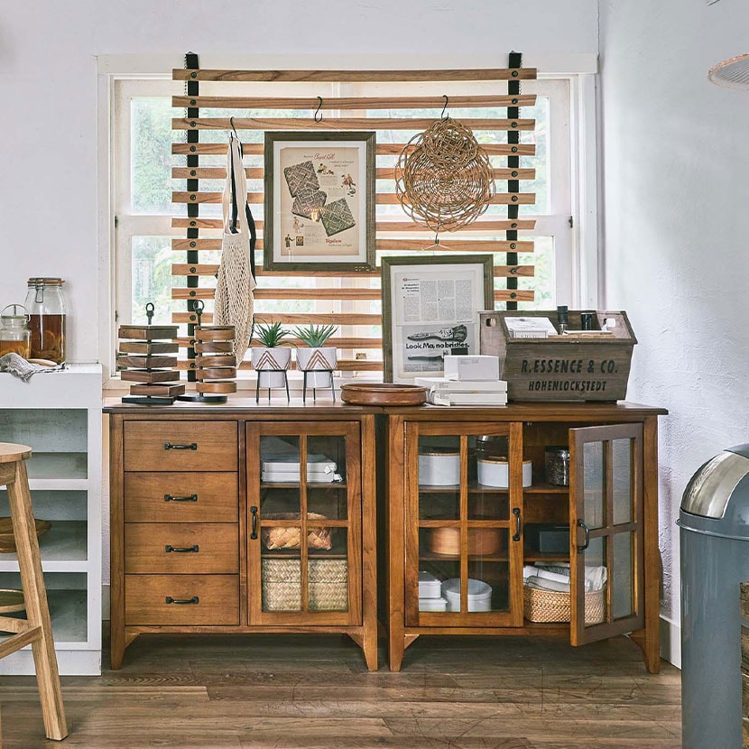 送料無料】 キャビネット ティンバ チェスト 収納棚 コンパクト