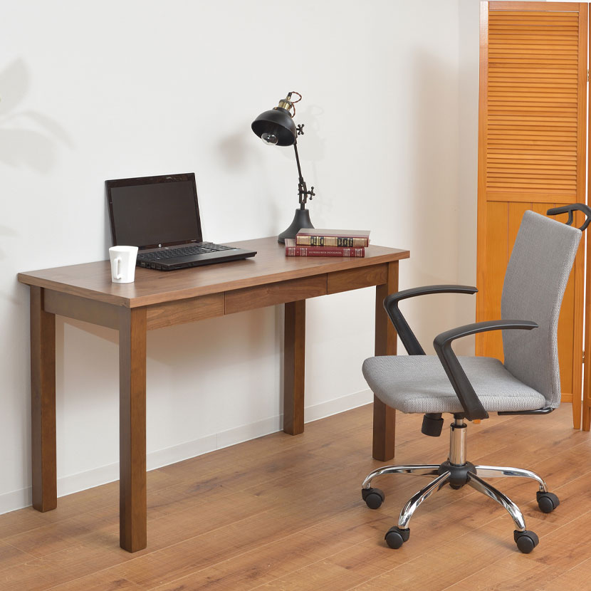 送料無料】 デスク トムテ 収納 引き出し 机 木製 ウッドデスク 在宅