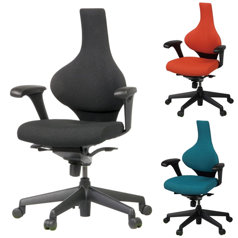 送料無料】 オフィスチェア キールハワー ジュニア ワークチェア 背