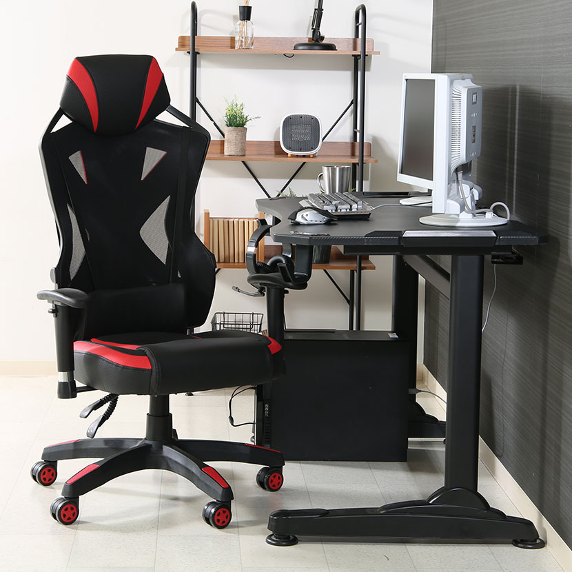 送料無料】 メッシュゲーミングチェア レイズ 在宅勤務 高い通気性