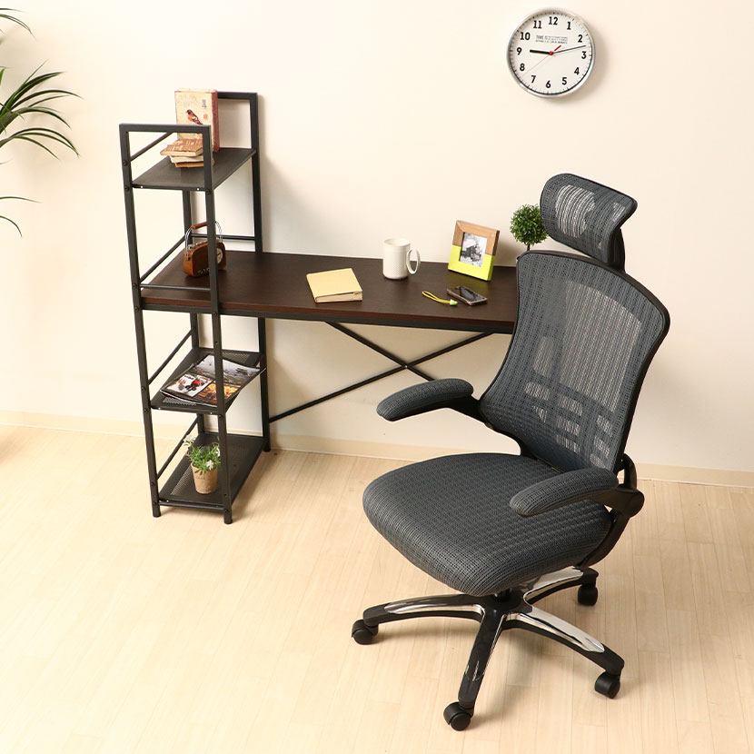 送料無料】 マスター3 メッシュチェア オフィスチェア アームアップ