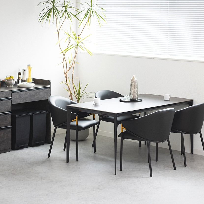 送料無料】 ダイニングテーブル オーヴ ORV セラミック スチール脚