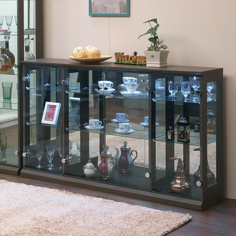 送料無料】 コレクションケース ガラス 収納 飾り棚 コレクション