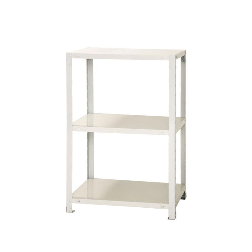 送料無料】 【本体】スチールラック スリムラック 40kg 3段/幅600×奥行