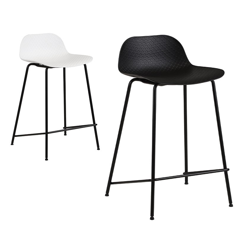 送料無料】 市場 バースツール01 カウンターチェア ポリプロピレン 幅