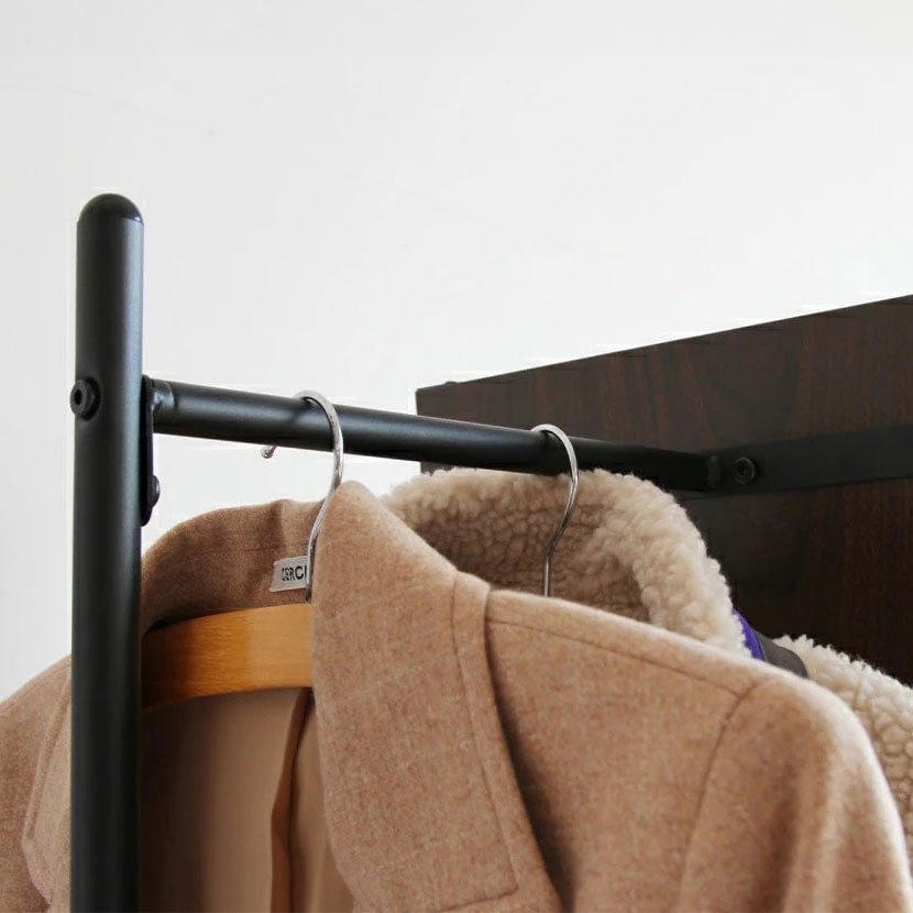 送料無料】 市場 anthem ミラーハンガー ウォールナット 姿見 ハンガー