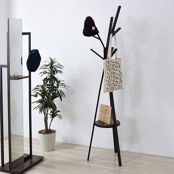 送料無料】 Rita ポールハンガー ハンガー ラック 北欧風 スチール 幅