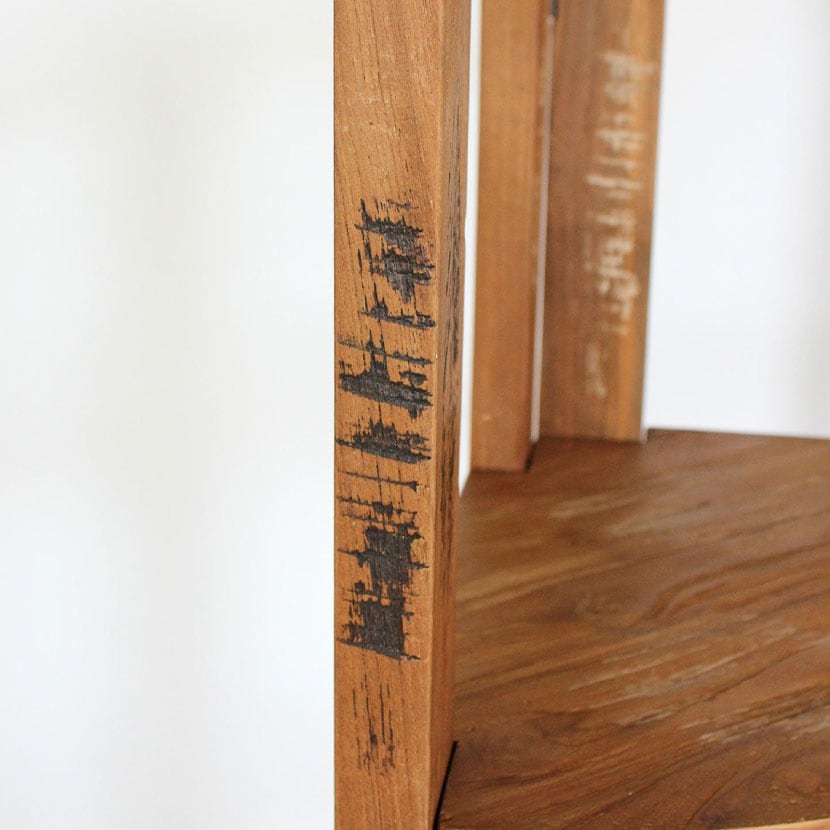 送料無料】 ACME Furniture トロイ コーナーシェルフ L 4段 コーナー