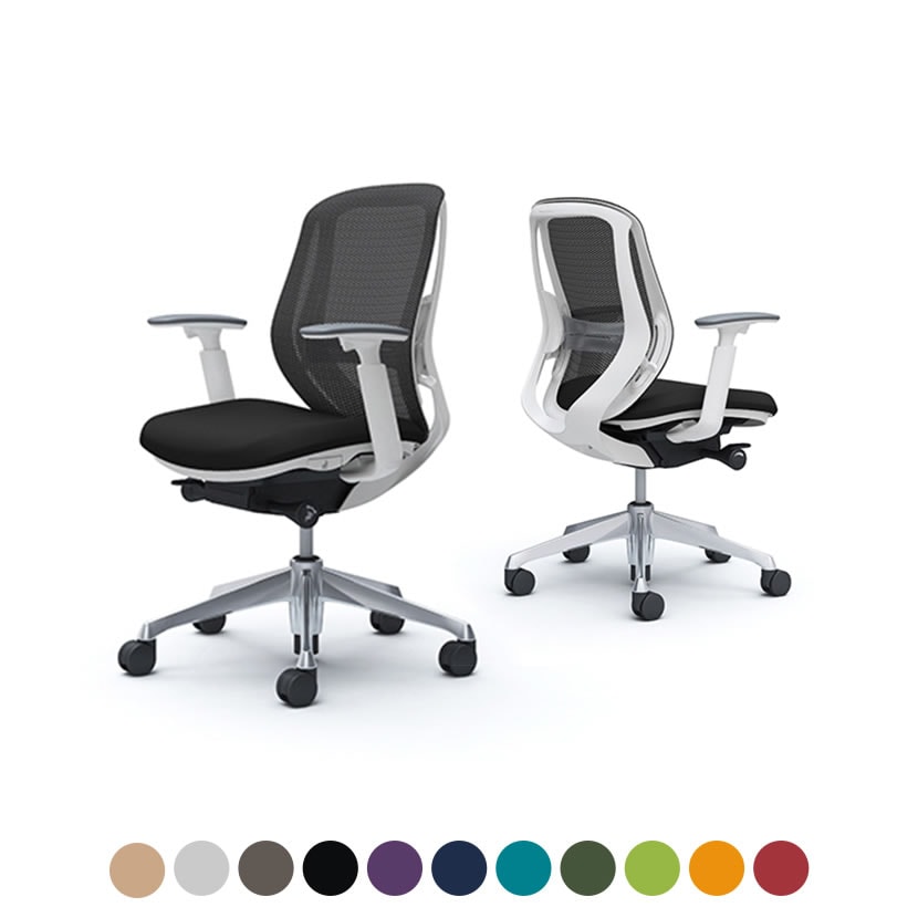 送料無料】 オカムラ シルフィー オフィスチェア アジャストアーム