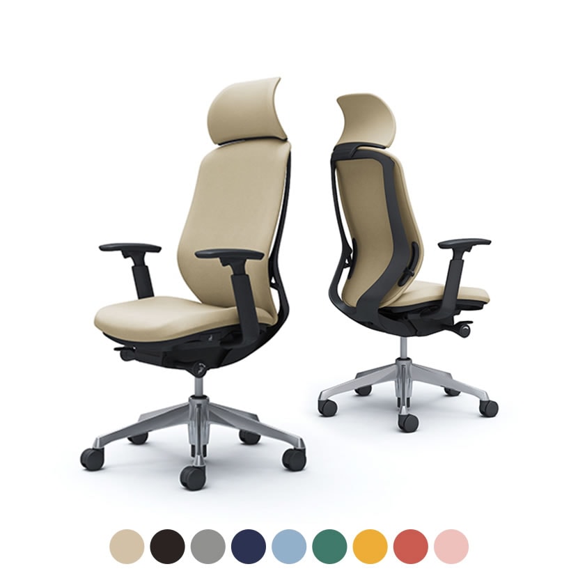 送料無料】 オカムラ シルフィー ヘッドレスト付き オフィスチェア