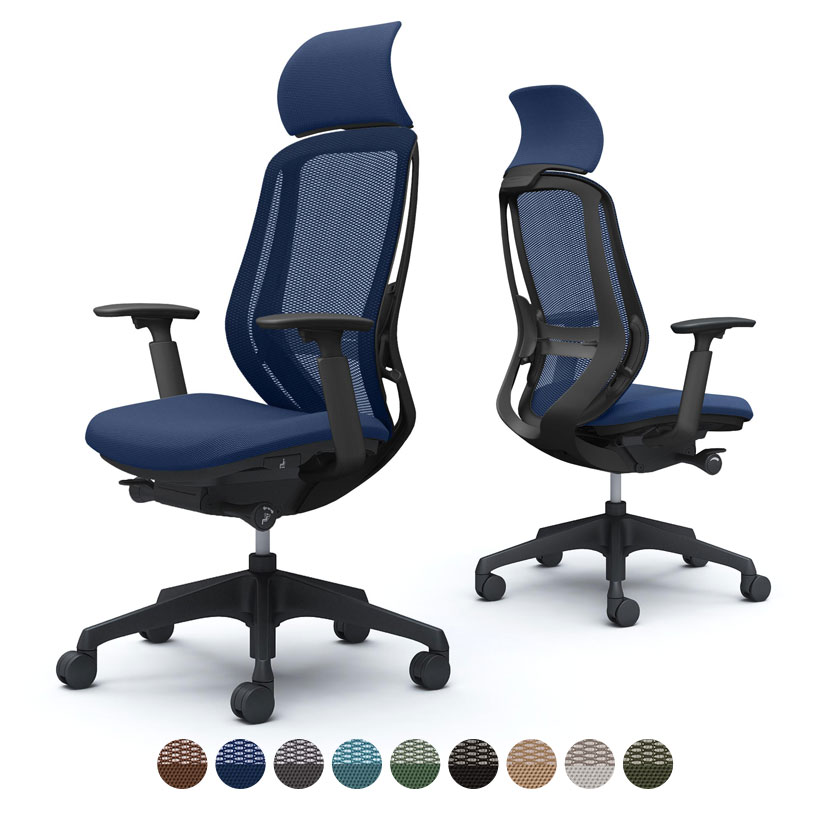 送料無料】 オカムラ シルフィー ヘッドレスト付き オフィスチェア