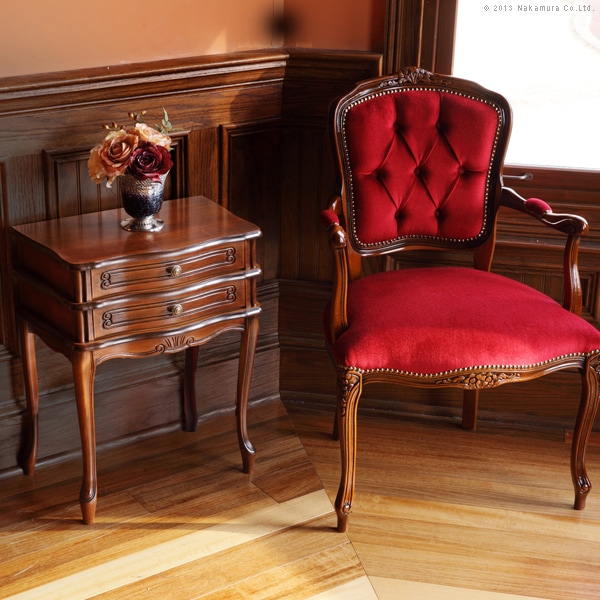 送料無料】 ヴェローナクラシック サイドチェスト2段 イタリア 家具