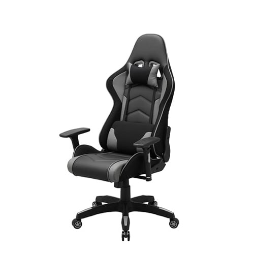 送料無料】 ゲーミングチェア 幅675×奥行660～1250mm SNC-L18GYの通販