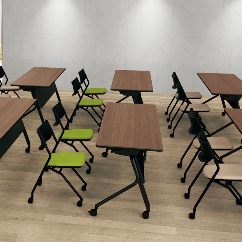 送料無料】 MC-PT5S | PTシリーズ 4本脚キャスター付タイプ 肘なし 幅