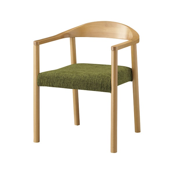 送料無料】 QUON(クオン) エレジー 布地 ダイニングチェア