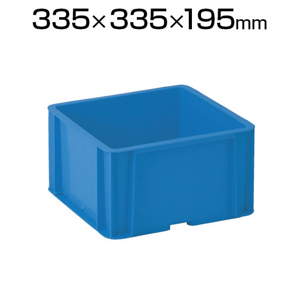 TR-TP332 | リサイクルコンテナTP型 17L ダークブルー 収納ボックス