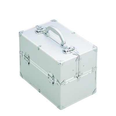 送料無料】 TAC-360W | アルミケース 両開き2段 幅360×奥行230×高さ