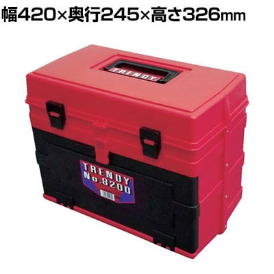 送料無料】 メイホー トレンディNO.8200 3段引き出し式ツールボックス