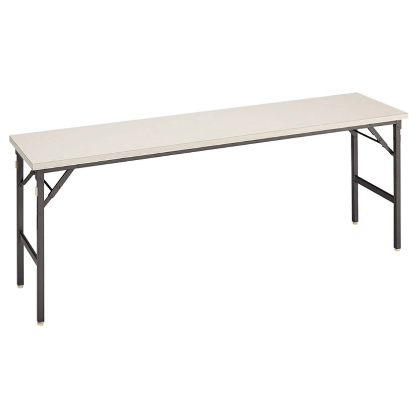 送料無料】 折りたたみテーブル クランク式 幅1800×奥行600×高さ700mm