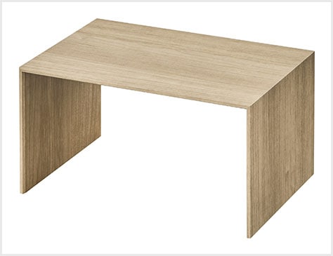 送料無料】 V-TISS LIGHT ユニットシェルフ コの字棚板 机上ラック 机