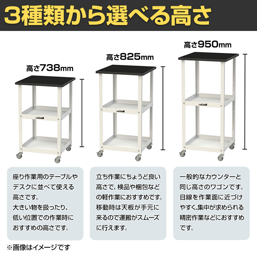 送料無料】 山金工業 天板付きワゴン 実験用 ラボワゴン キャスター
